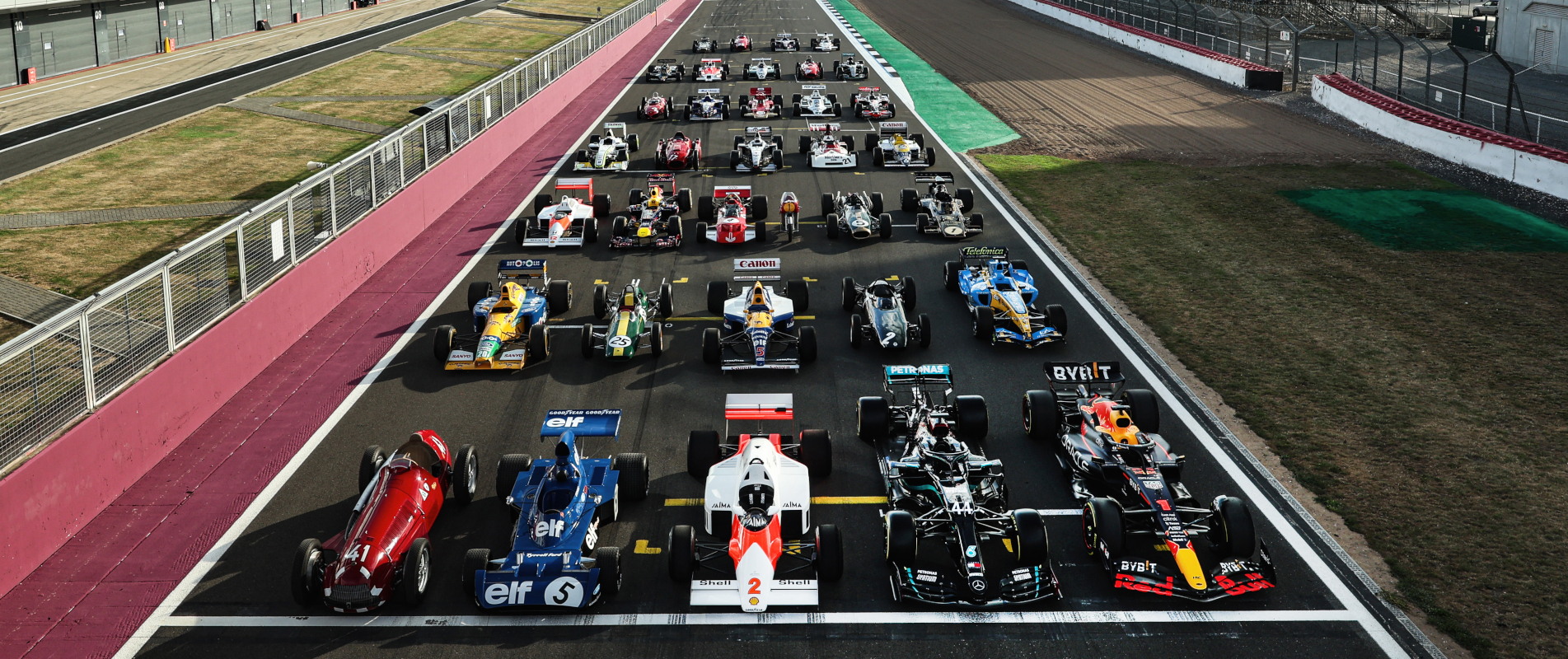 World Champions Collection at the Silverstone Festival
