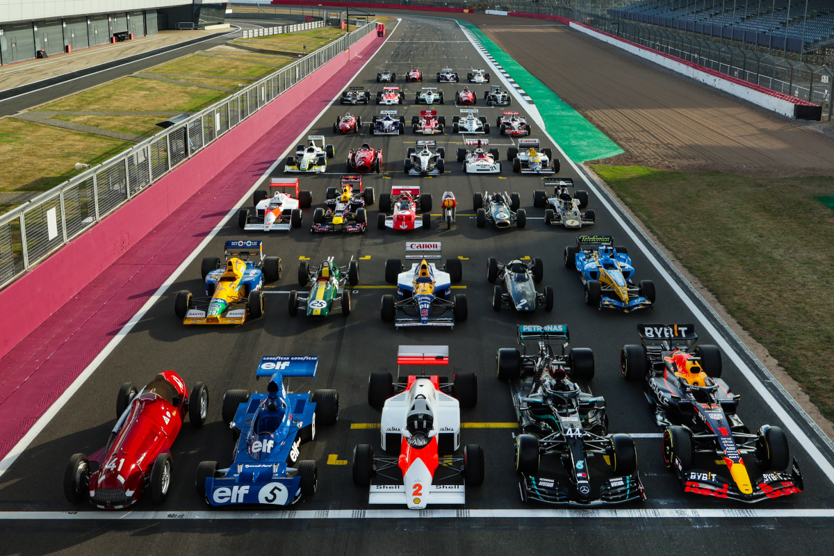 World Champions Collection at the Silverstone Festival